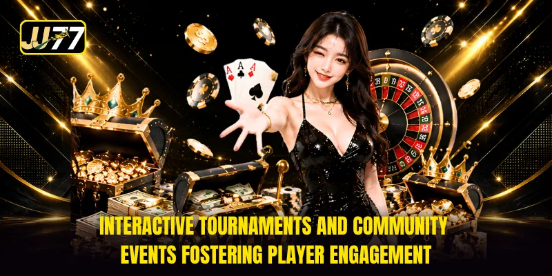 Interactive tournaments and community events fostering player engagement